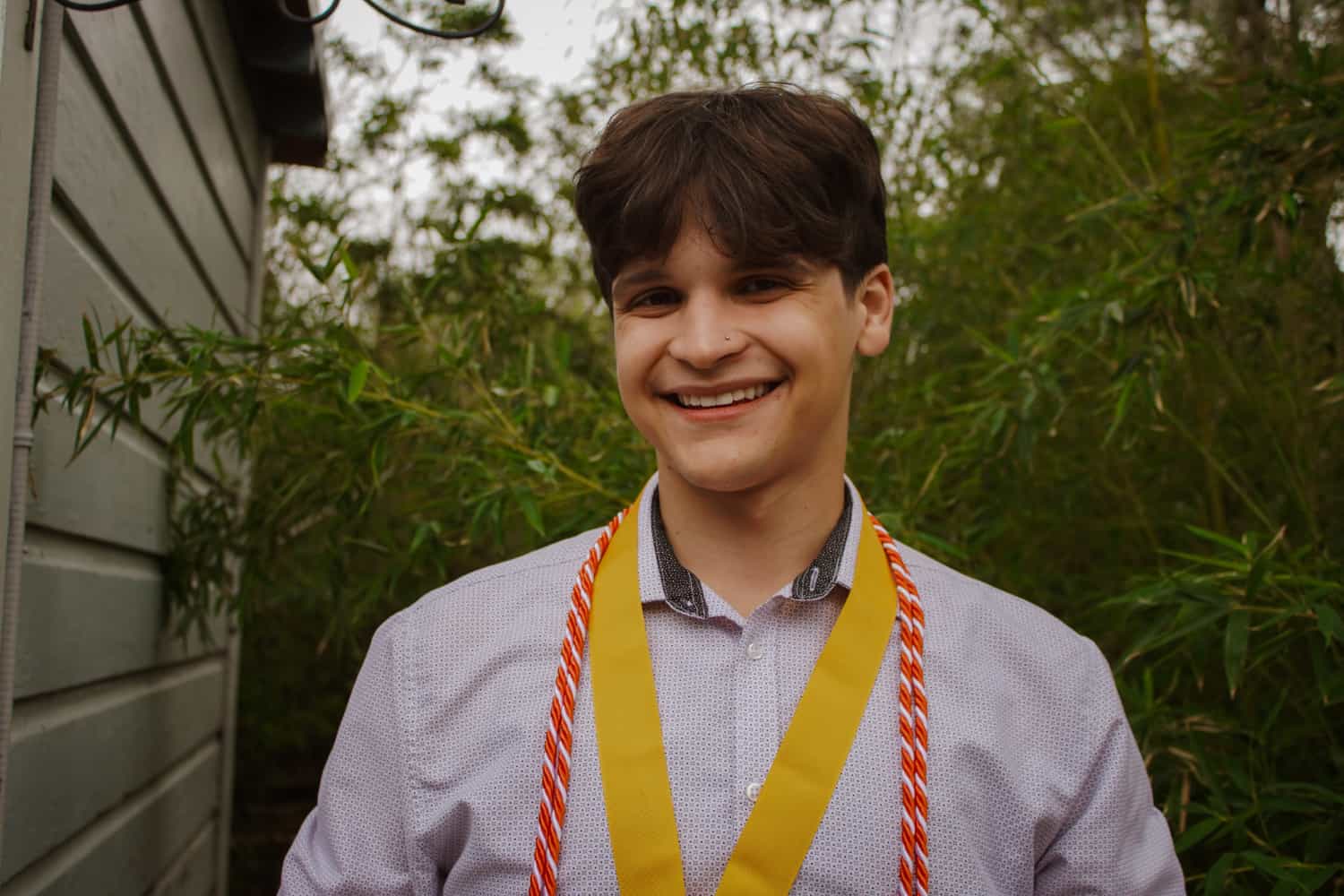 Main portrait of me smiling.